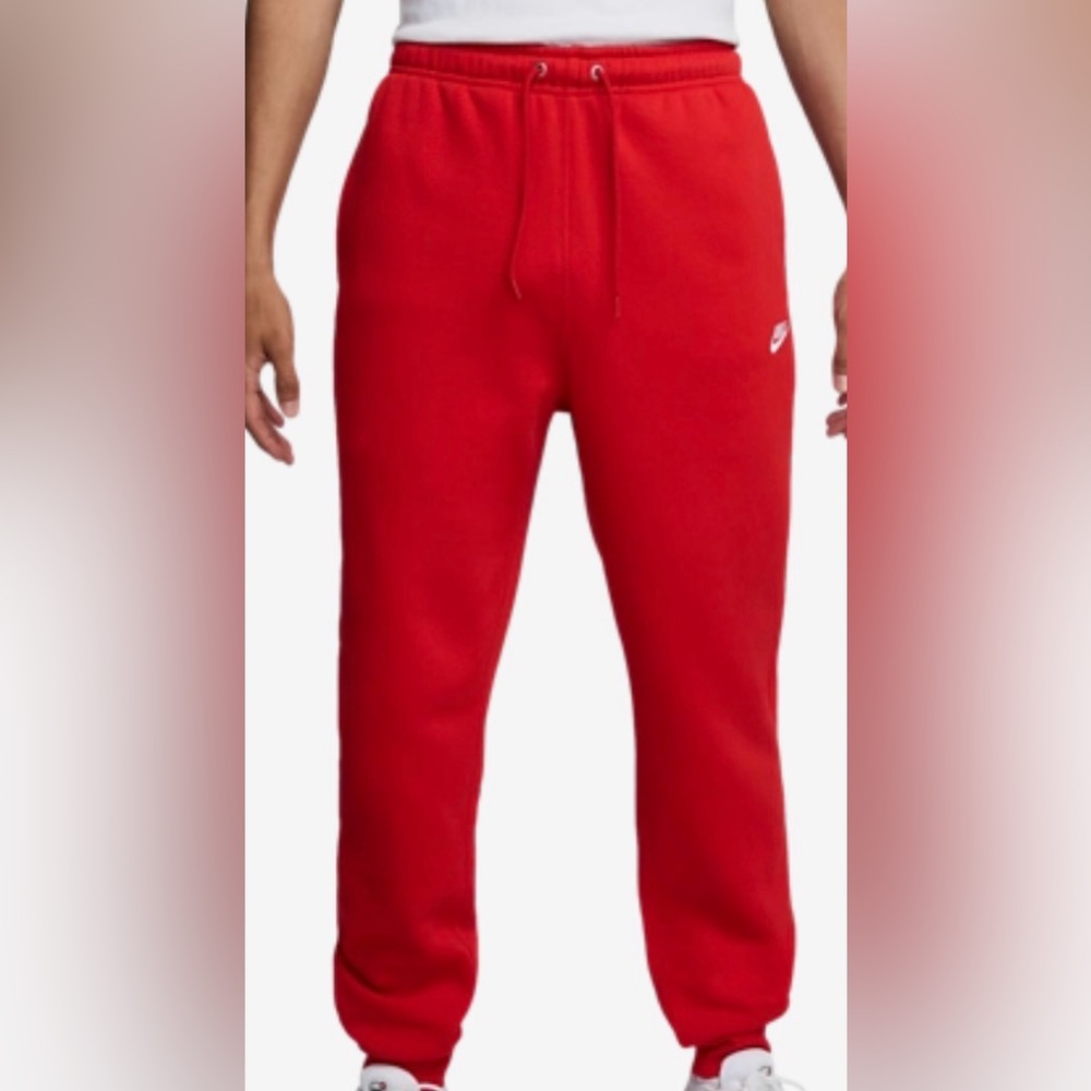 Red Nike Jogger Sweatpants